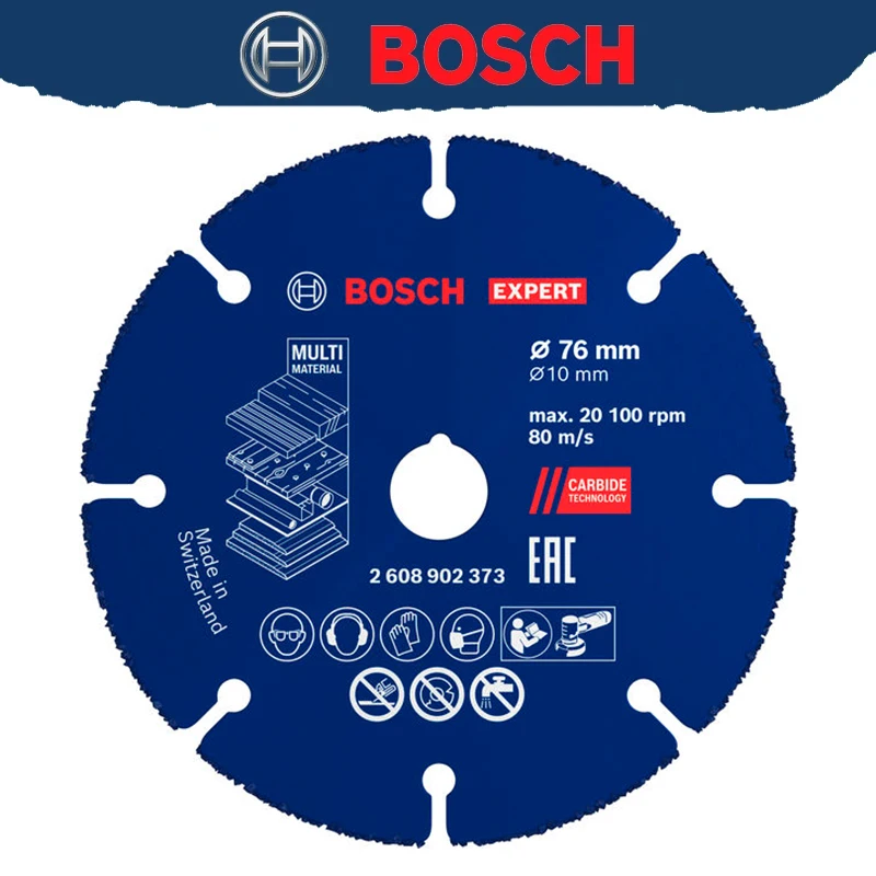 Power Tools Bosch - BOSCH Origineel 2608902373 Carbide Duurzame Multi-Wiel