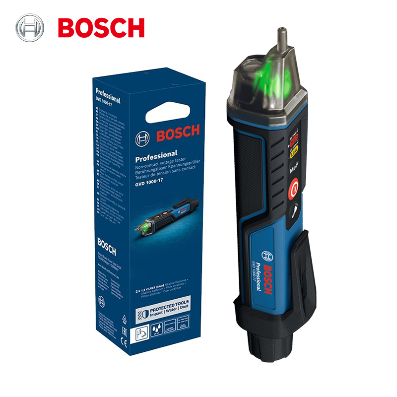 Power Tools Bosch - BOSCH PRO GVD 1000-17 Spanningsmeter Zelftest
