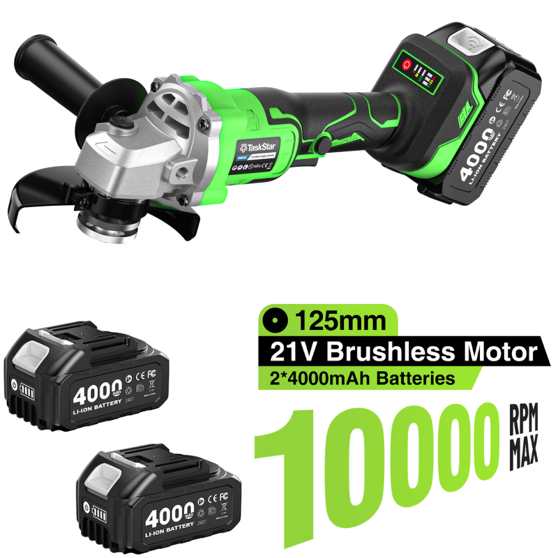 Power Tools Makita Set - TaskStar 10000 RPM haakse slijpmachinekit Elektrische