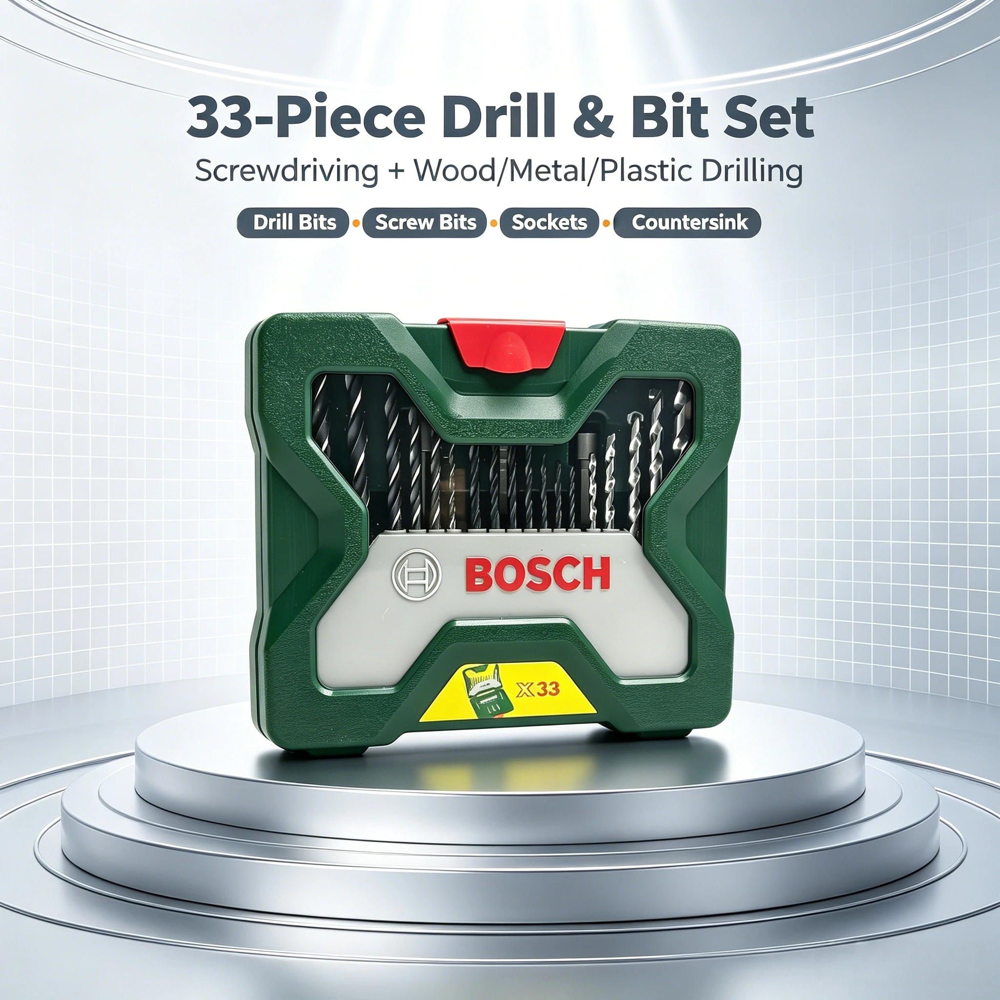 Power Tools Bosch - BOSCH Bits x33 Slagboormachines Twistboren Voor