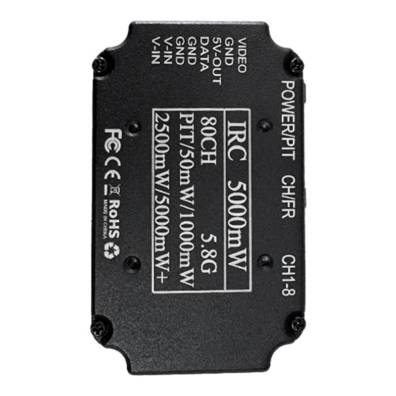 5.8Ghz 5W VTX 96CH FPV Videoze - Power Tools Video recensie en prijs