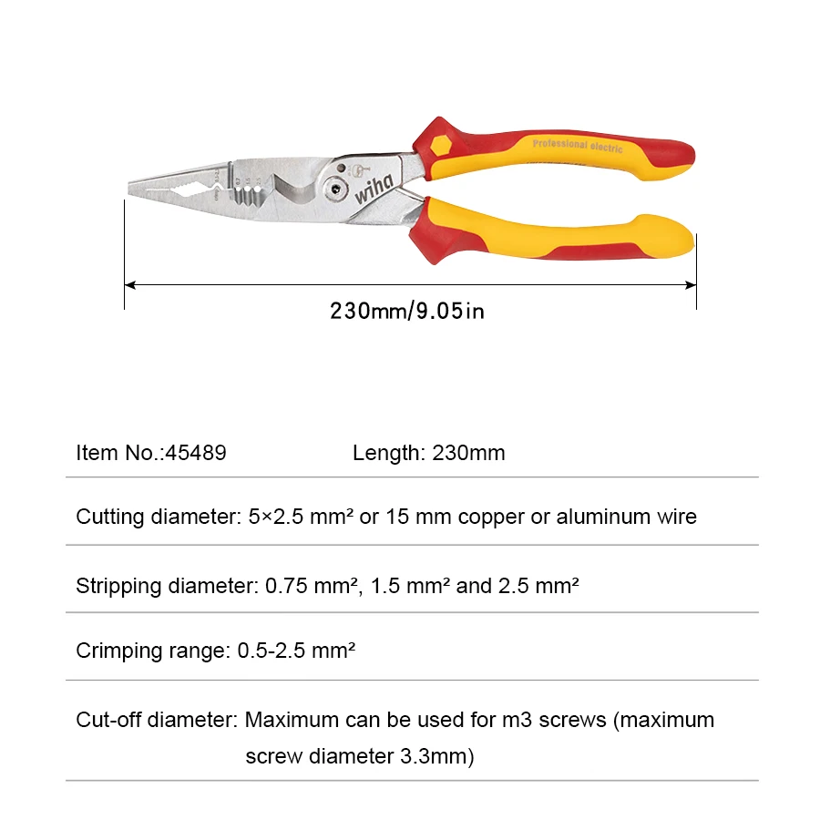 Wiha 8 in 1 geïsoleerde tang 1 - Power Tools Germany recensie en prijs
