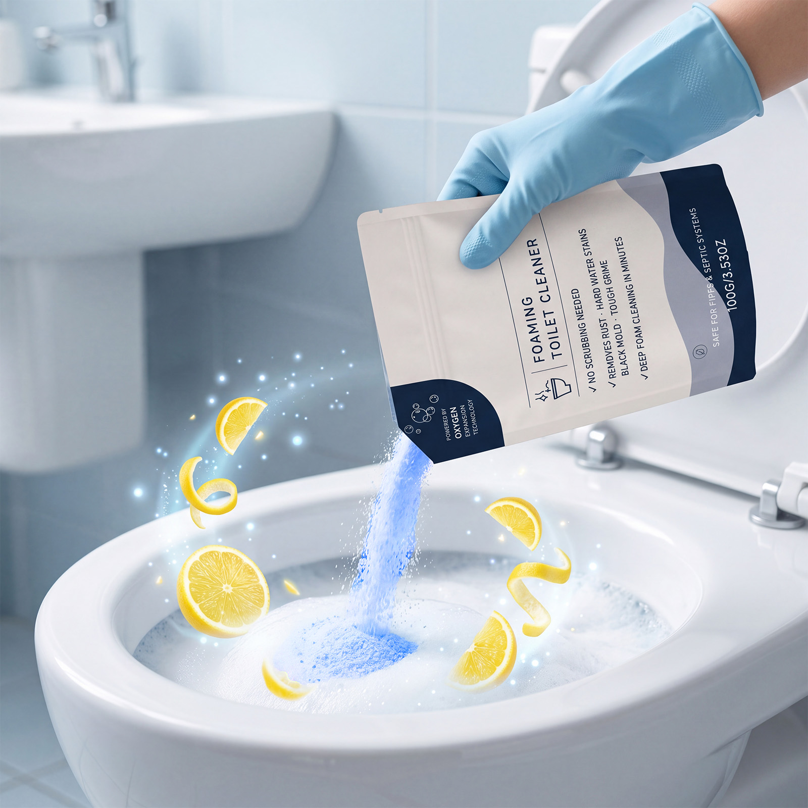 Krachtige toiletreiniger, urin - Power Tools Yellow recensie en prijs