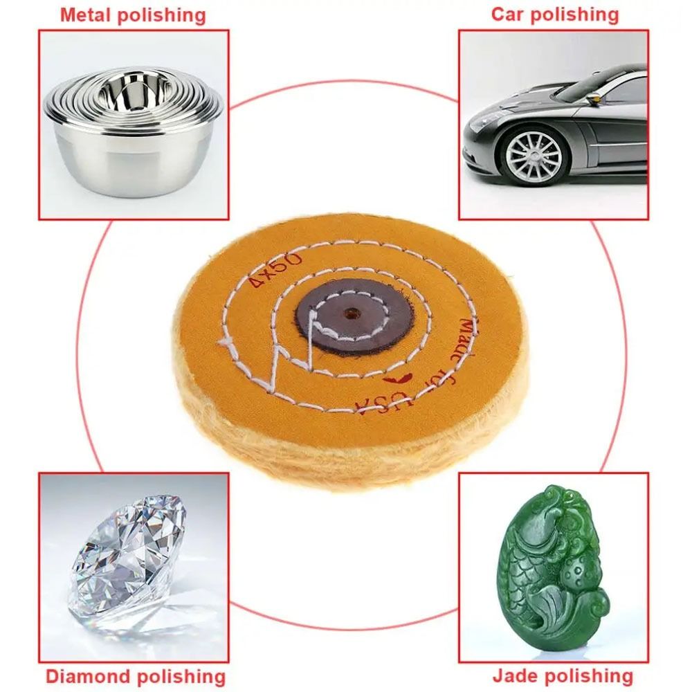 2/3/4/5Inch Buffing Wheel Geel - Power Tools Yellow recensie en prijs