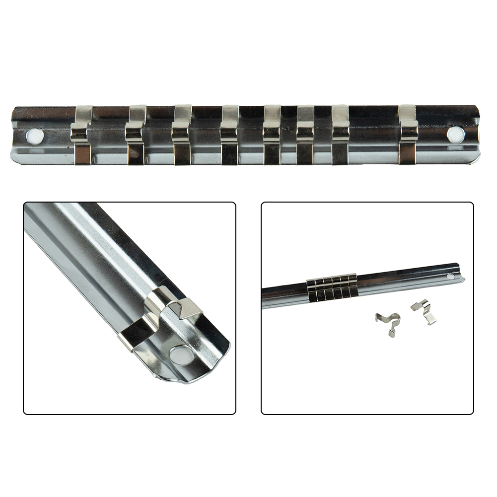 1 st/3 stks set 8-clip socket  - Power Tools Organizer Diy recensie en prijs