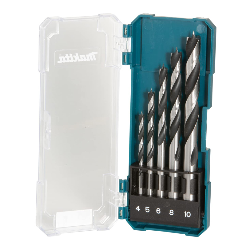Makita D-72861 Houtboorset 5-d - Power Tools Makita Set recensie en prijs