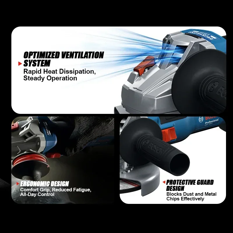 BOSCH GWS 18V-8 Draadloze Slij - Power Tools Bosch recensie en prijs