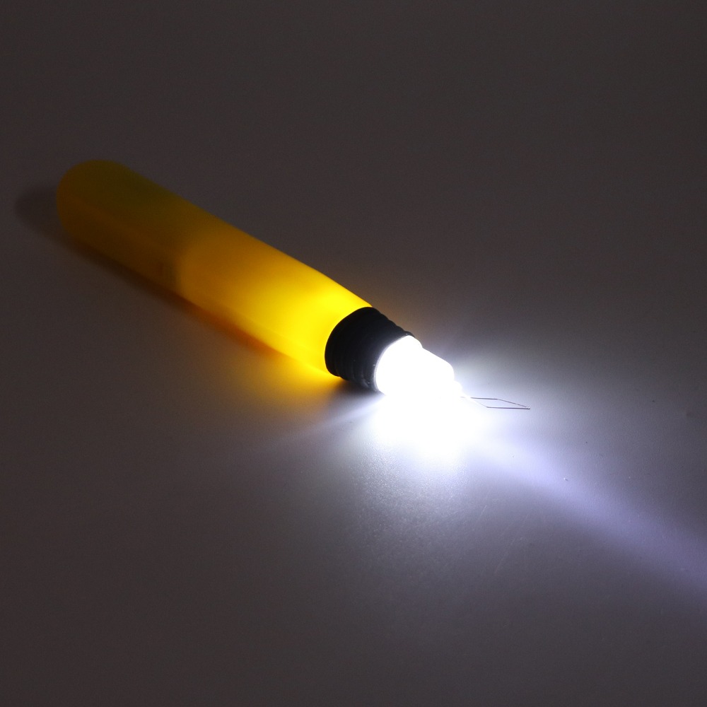 Batterij-aangedreven LED-naald - Power Tools Yellow recensie en prijs