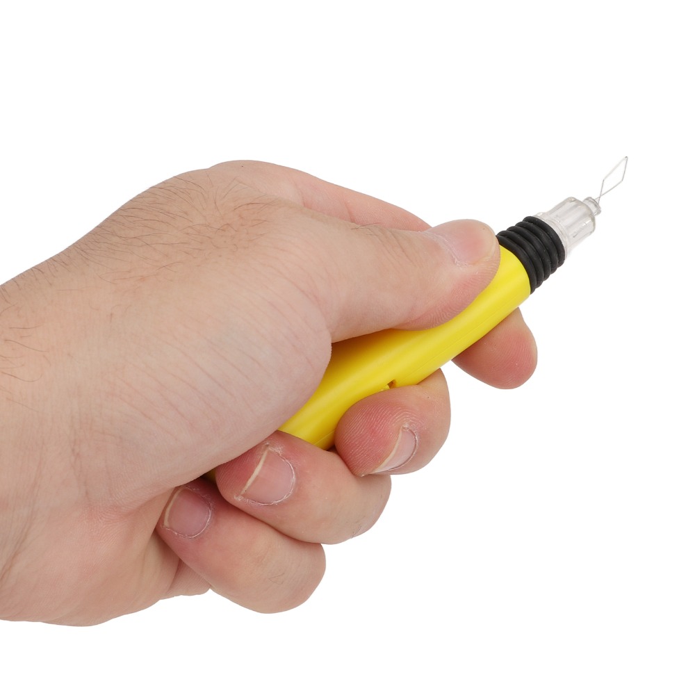 Batterij-aangedreven LED-naald - Power Tools Yellow recensie en prijs