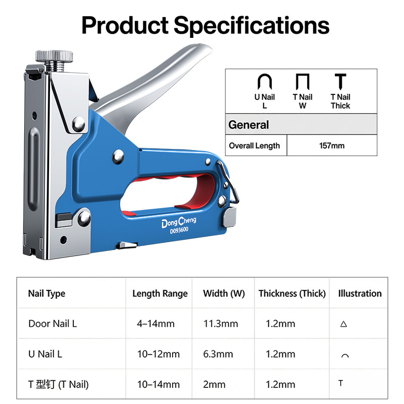 3-in-1 Nagelpistool Koolstofst - Nail Gun Brad recensie en prijs