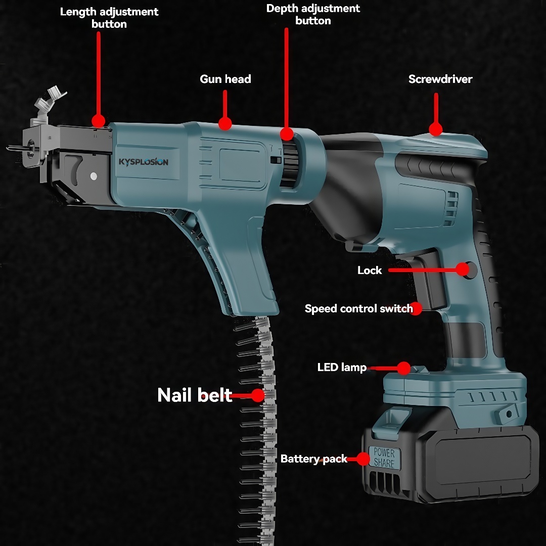 Voor Makita 18V Batterij 2in1  - Nail Gun Brad recensie en prijs